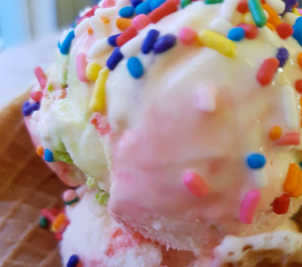 Cream N Bean Ice Cream with Sprinkles