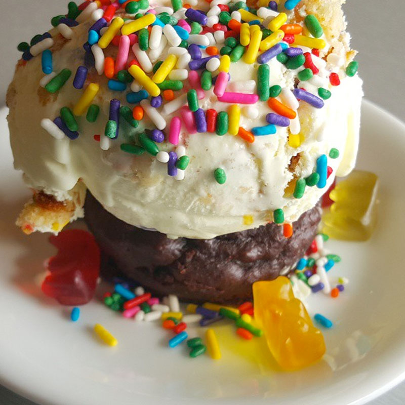 Cream N Bean Ice Cream Brownie Promo with Gummy Bears